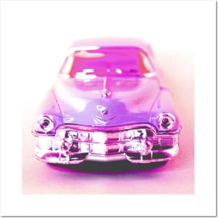 Pink Toy Car Posters and Art